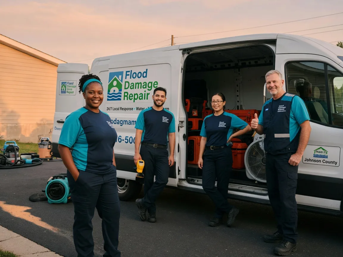 Water Damage Restoration company in Hertel, WI